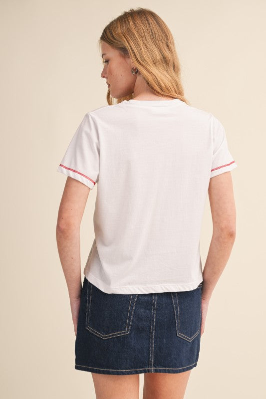 Lover Girl Ace of Hearts Relaxed Tee