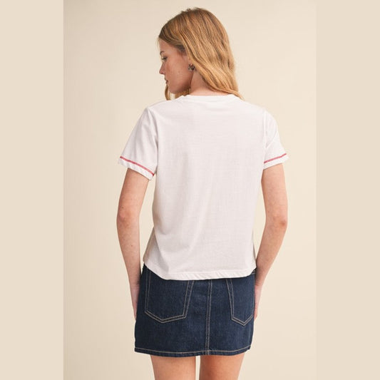 Lover Girl Ace of Hearts Relaxed Tee