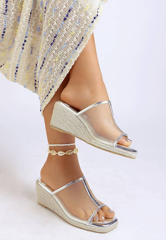 Seraphine Breathable Mesh Slip-On Wedges