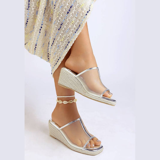 Seraphine Breathable Mesh Slip-On Wedges