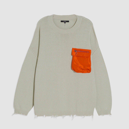 Homme Oversize Sweater in Green
