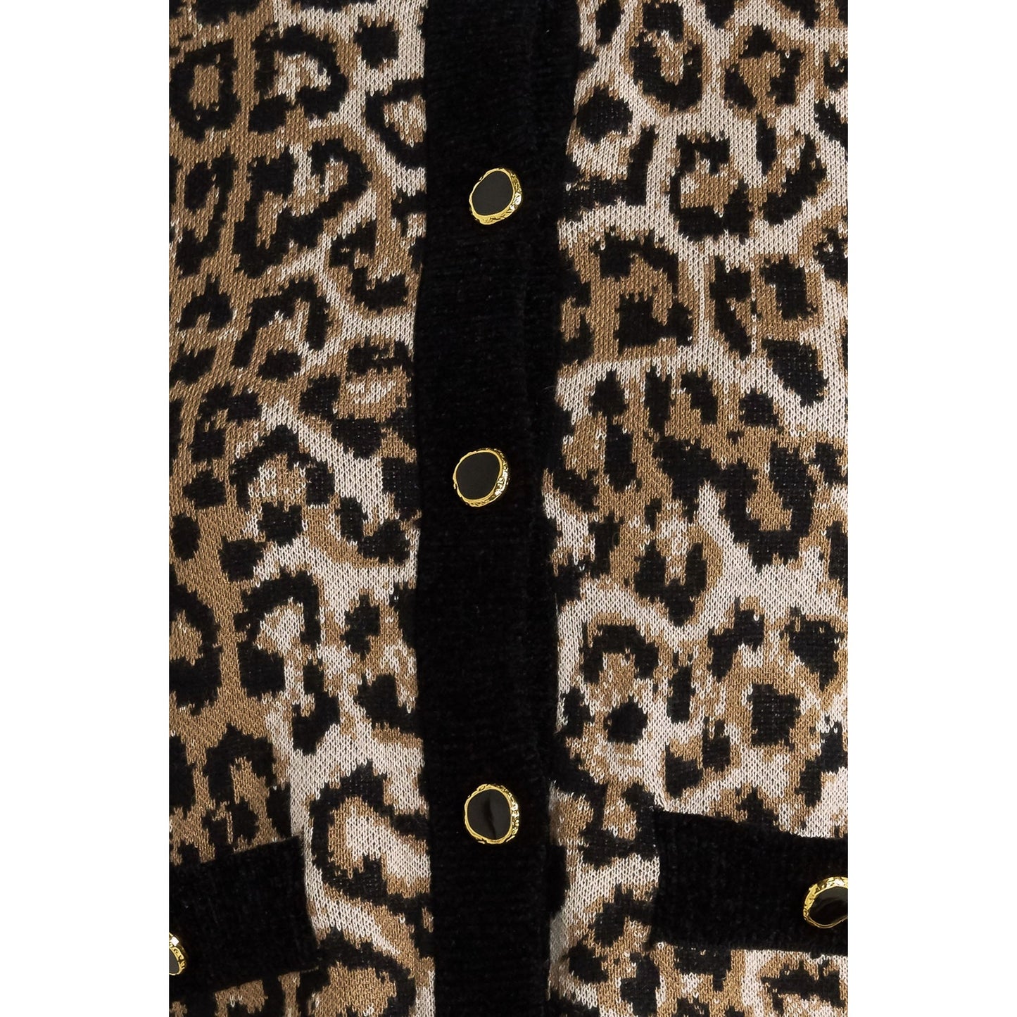 URBAN GODDESS LEOPARD SWEATER CARDIGAN.Website exclusive · Ships direct!