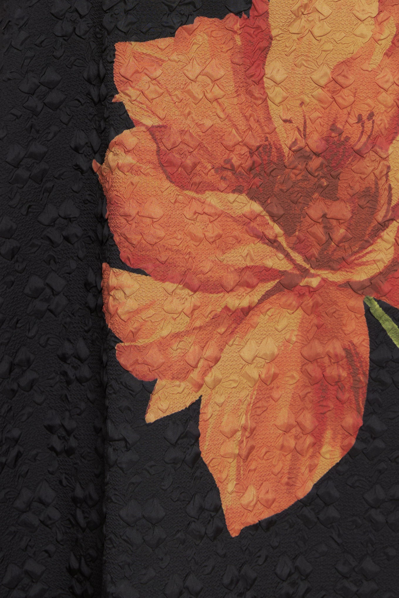 STRAPLESS ART NOUVEAU BLOOM WOVEN MIDI DRESS. Website exclusive · Ships direct!