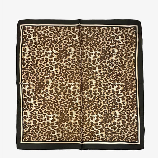 Leopard Square Scarf