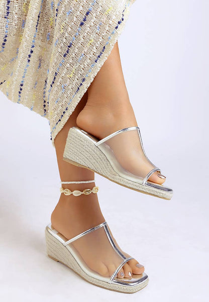 Seraphine Breathable Mesh Slip-On Wedges