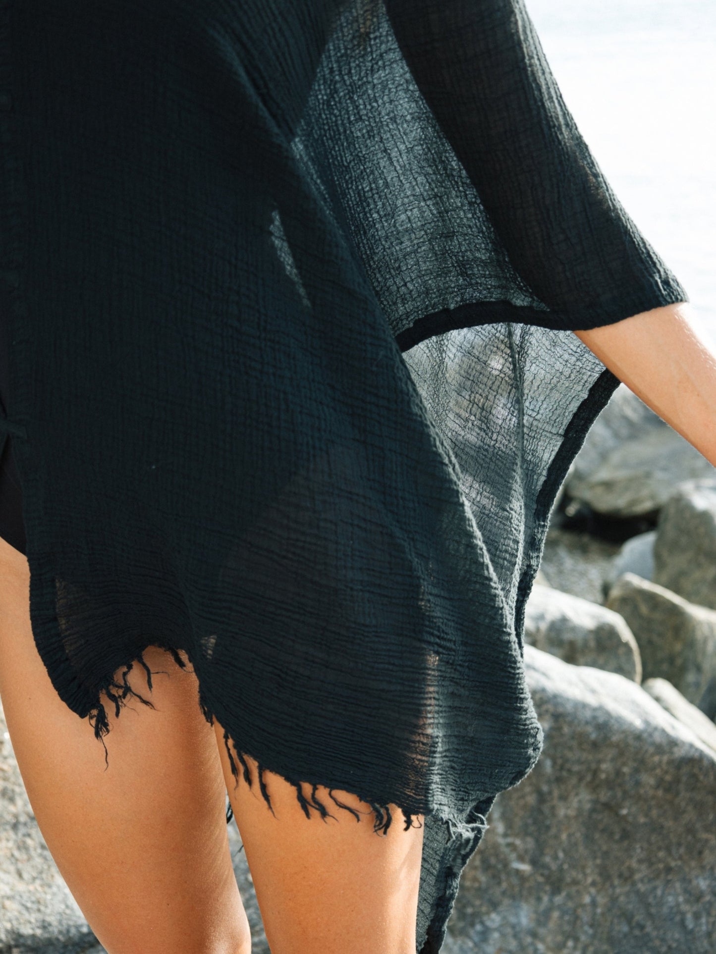 Ava Kimono - Black. Website exclusive · Ships direct!