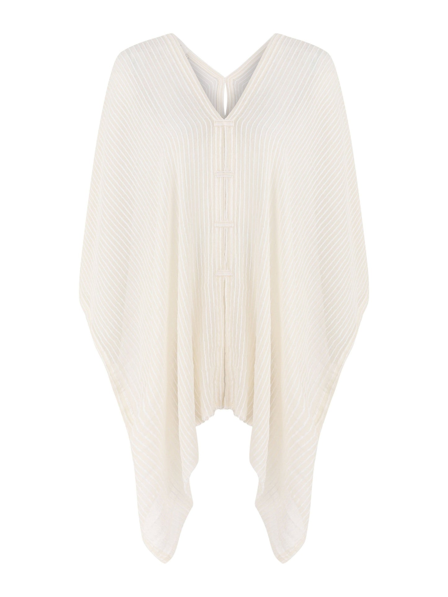 Ava Kimono Kaftan - White Stripes. Website exclusive · Ships direct!