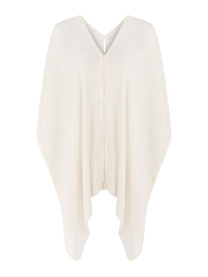 Ava Kimono Kaftan - White Stripes. Website exclusive · Ships direct!