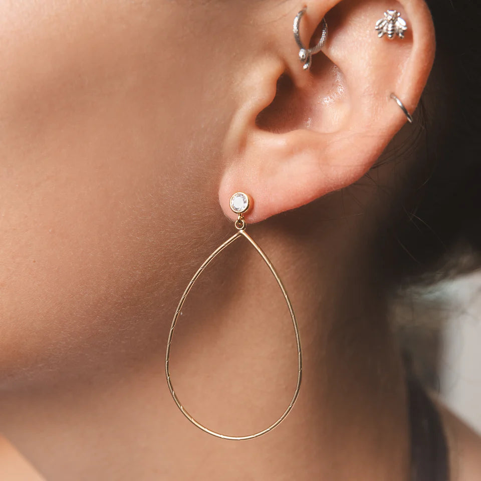 BESÁME Earrings - Gold