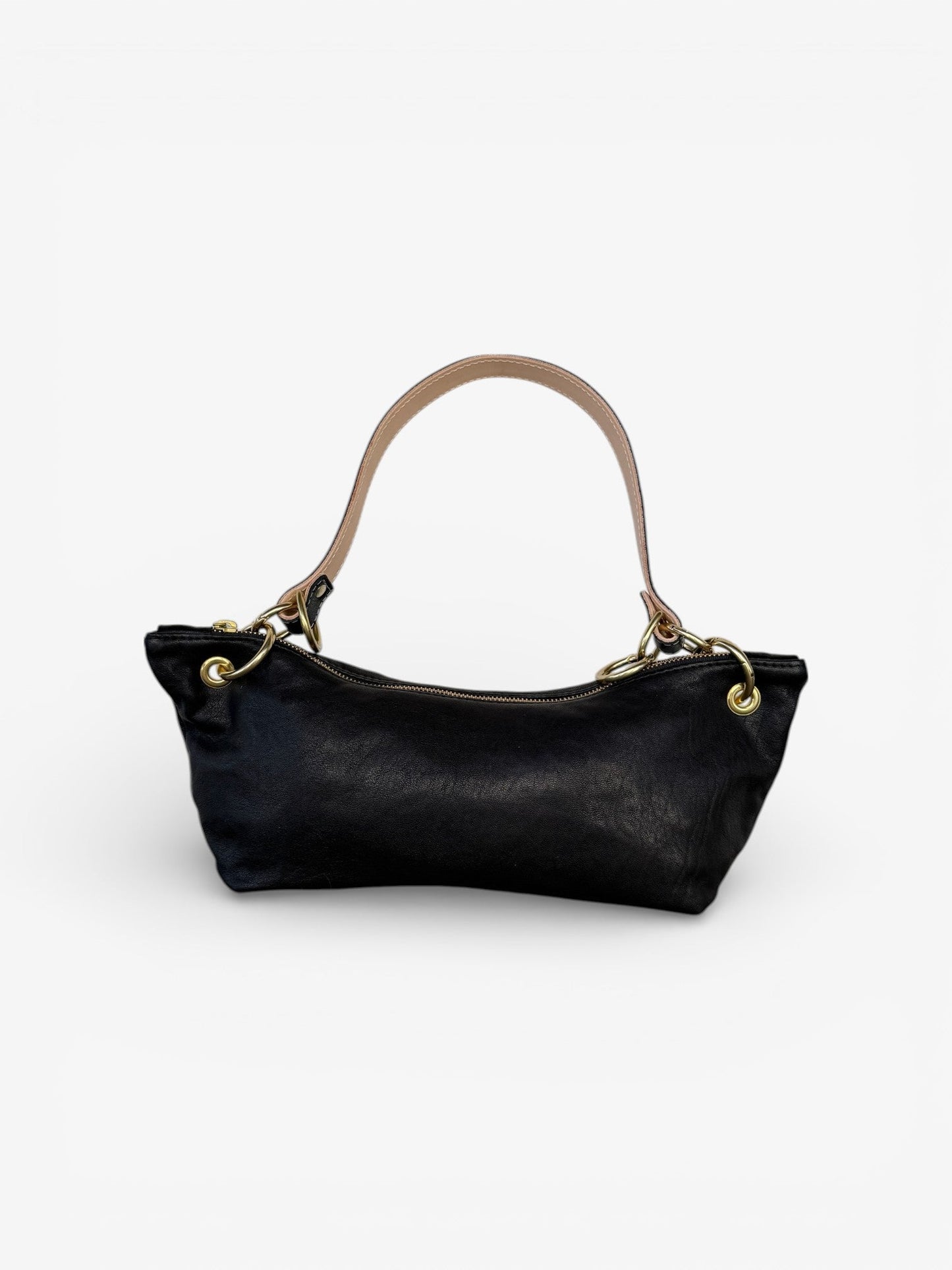 Blair-East West Shoulder Bag, Black Leather. Website exclusive · Ships direct!