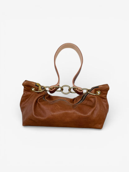 Blair-East West Shoulder Bag, Brown Leather. Website exclusive · Ships direct!