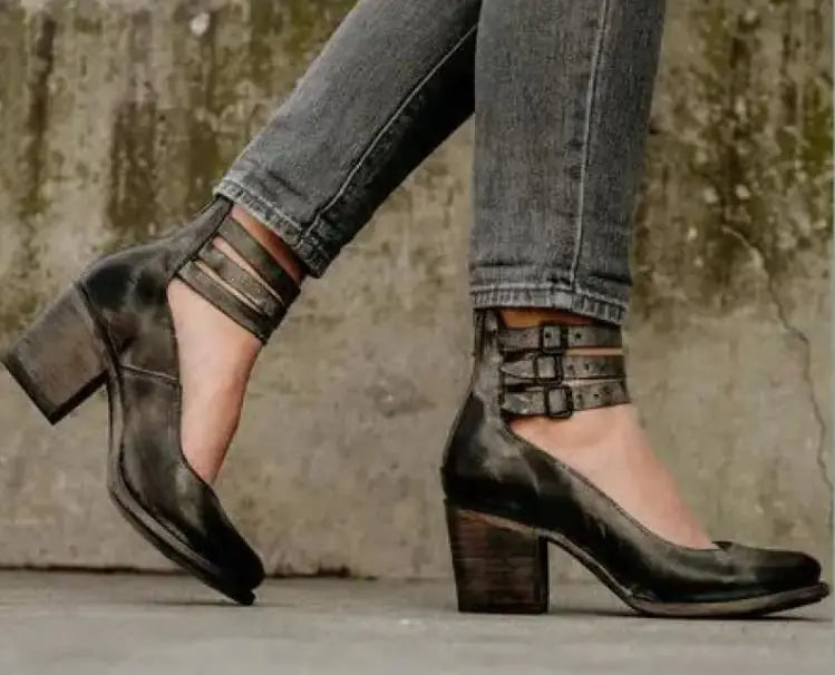 Buckle Pointed Sandals Shoes - Website exclusive · Ships direct!