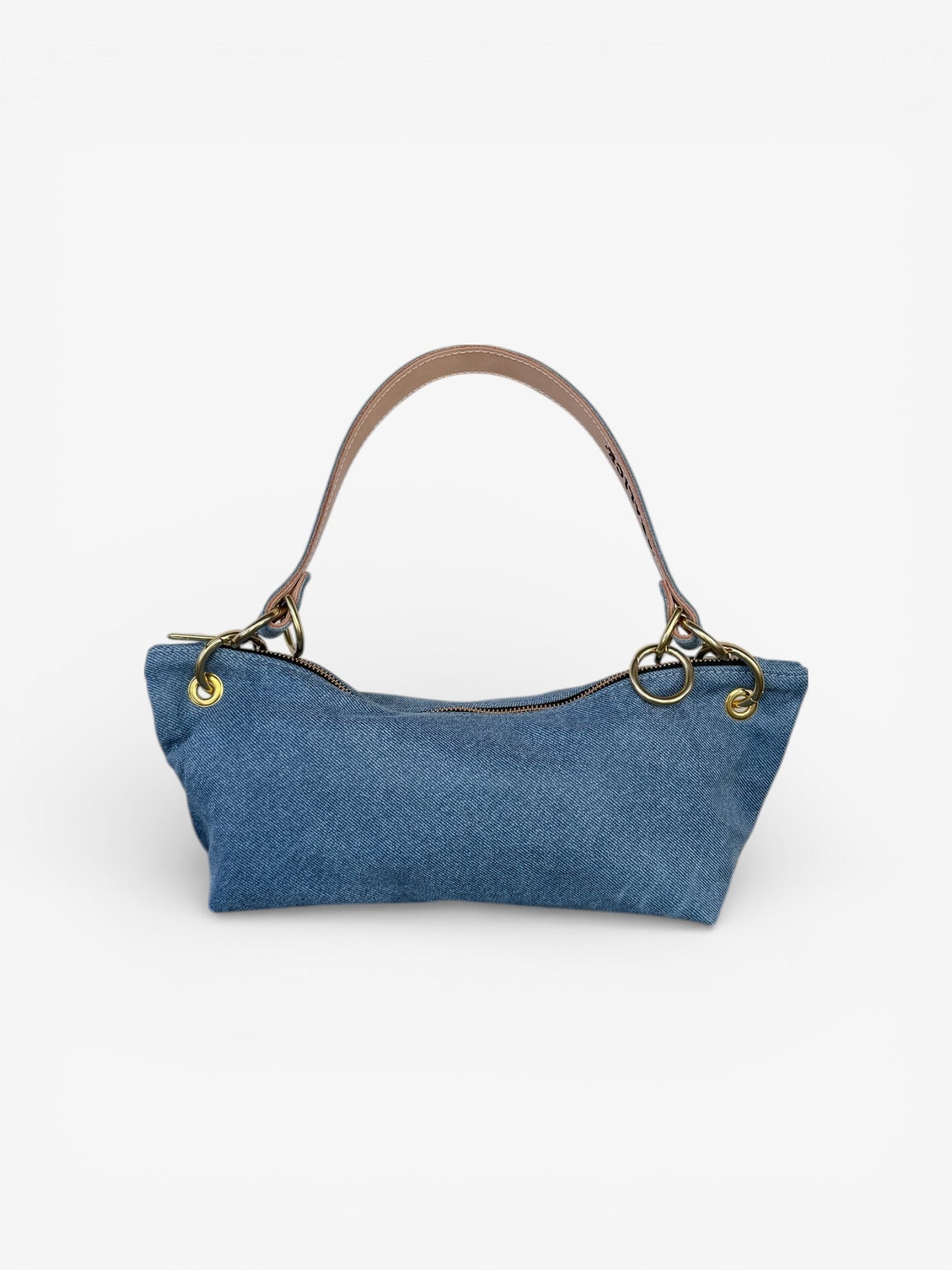 Blair-East West Shoulder Bag, Denim Leather. Website exclusive · Ships direct!