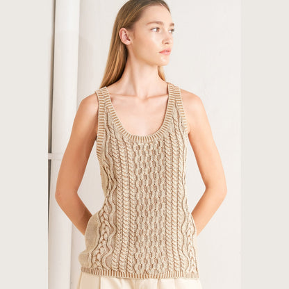 NEVER FORGET SLEEVELESS KNIT TANK TOP. Website exclusive · Ships direct!