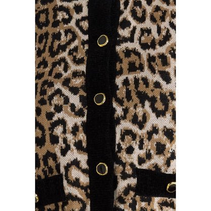 URBAN GODDESS LEOPARD SWEATER CARDIGAN.Website exclusive · Ships direct!