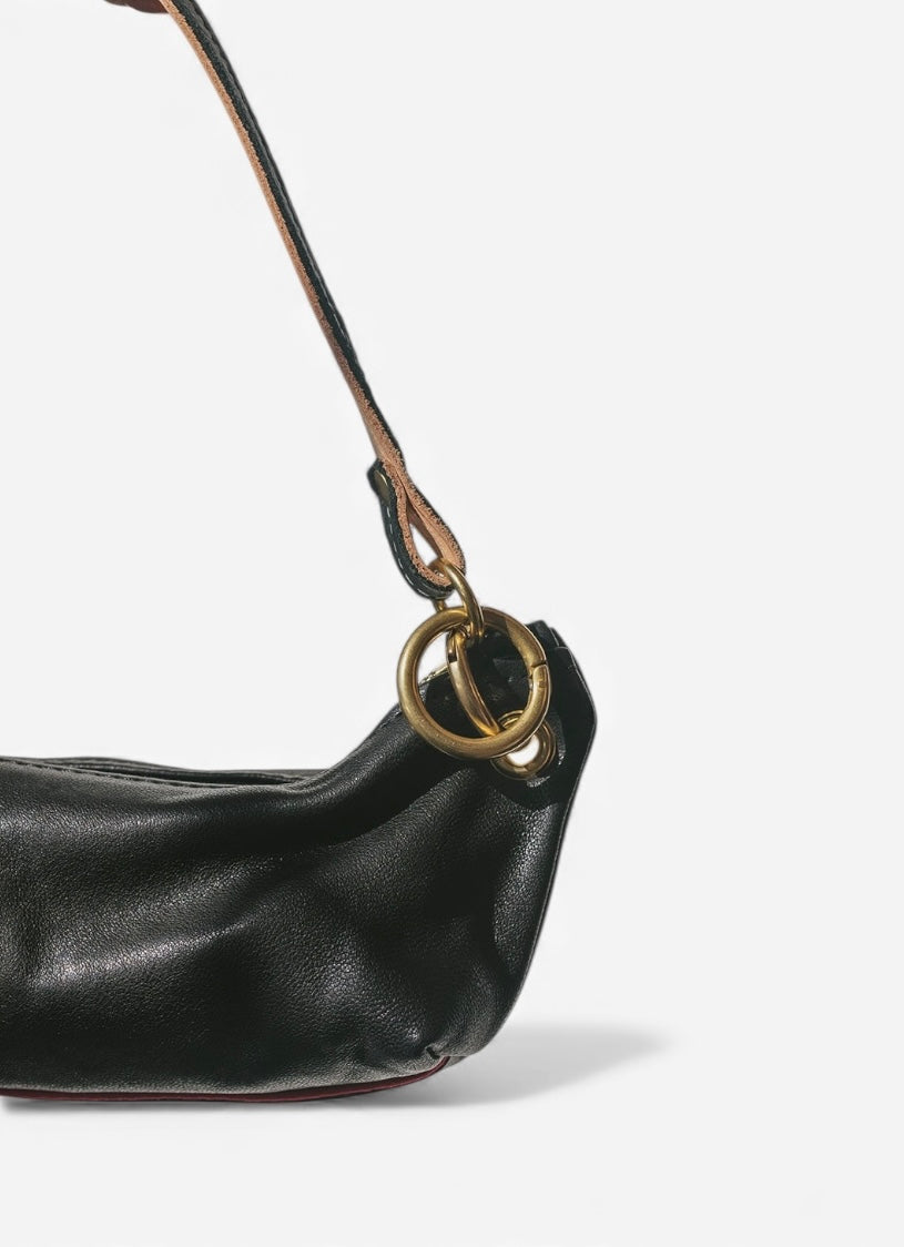 Baby Blair-East West Shoulder Bag, Black Leather. Website exclusive · Ships direct!