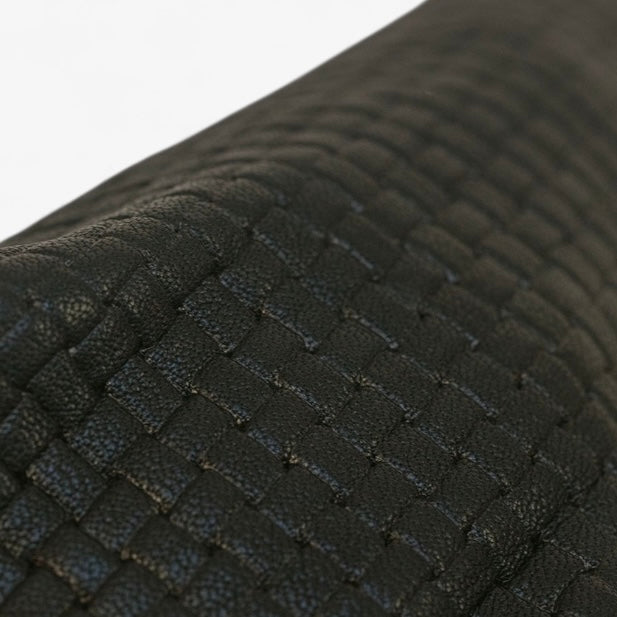 Baby Blair-East West Shoulder Bag, Black Woven Leather. Website exclusive · Ships direct!