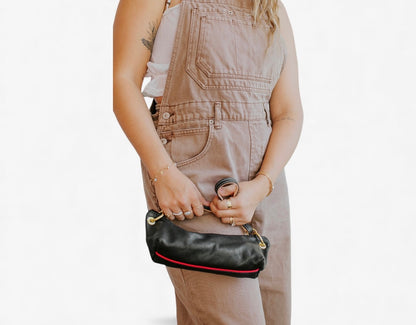 Baby Blair-East West Shoulder Bag, Black Leather. Website exclusive · Ships direct!