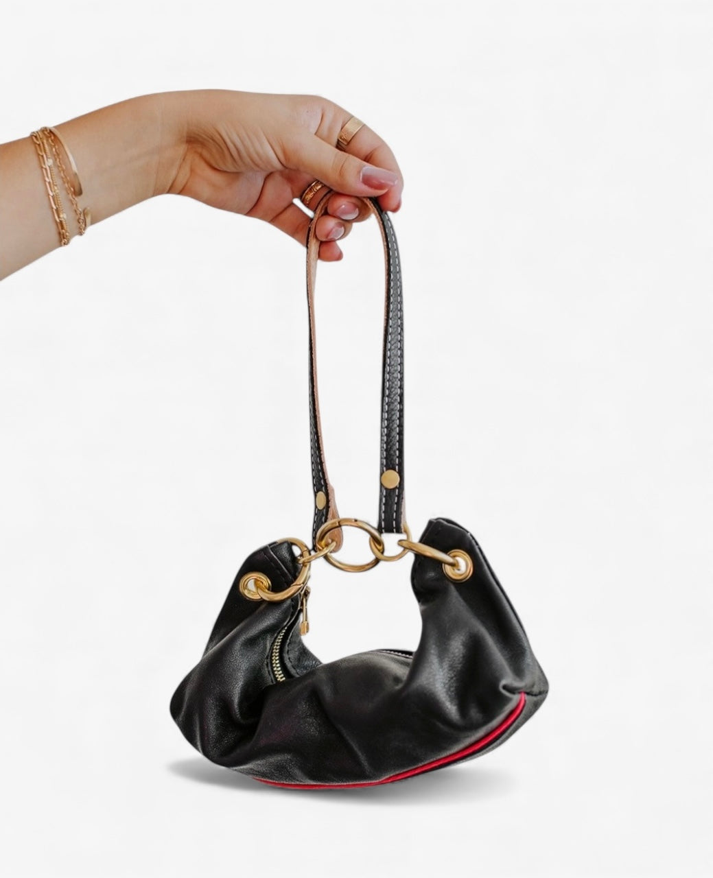 Baby Blair-East West Shoulder Bag, Black Leather. Website exclusive · Ships direct!