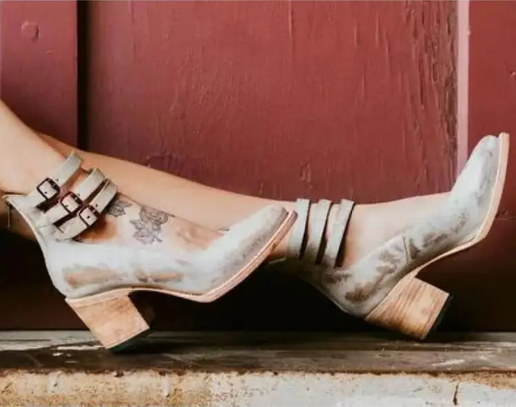 Buckle Pointed Sandals Shoes - Website exclusive · Ships direct!