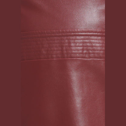 RUNWAY TREND FAUX LEATHER STRAPLESS MIDI DRESS. Website exclusive · Ships direct!