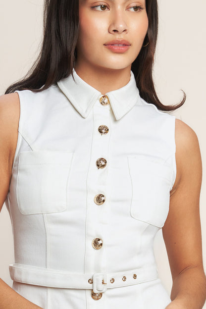 ON POINT MOMENT WOVEN MINI DRESS. Website exclusive · Ships direct!