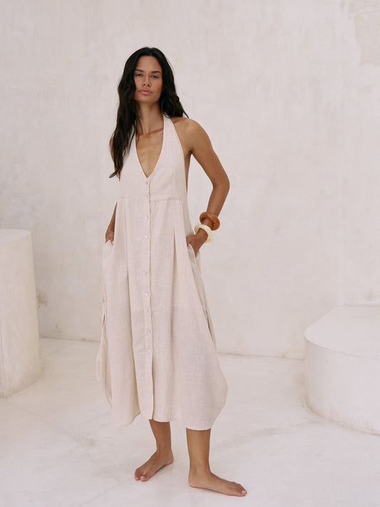 Sahara Sun Maxi Dress - Natural - Website exclusive · Ships direct!