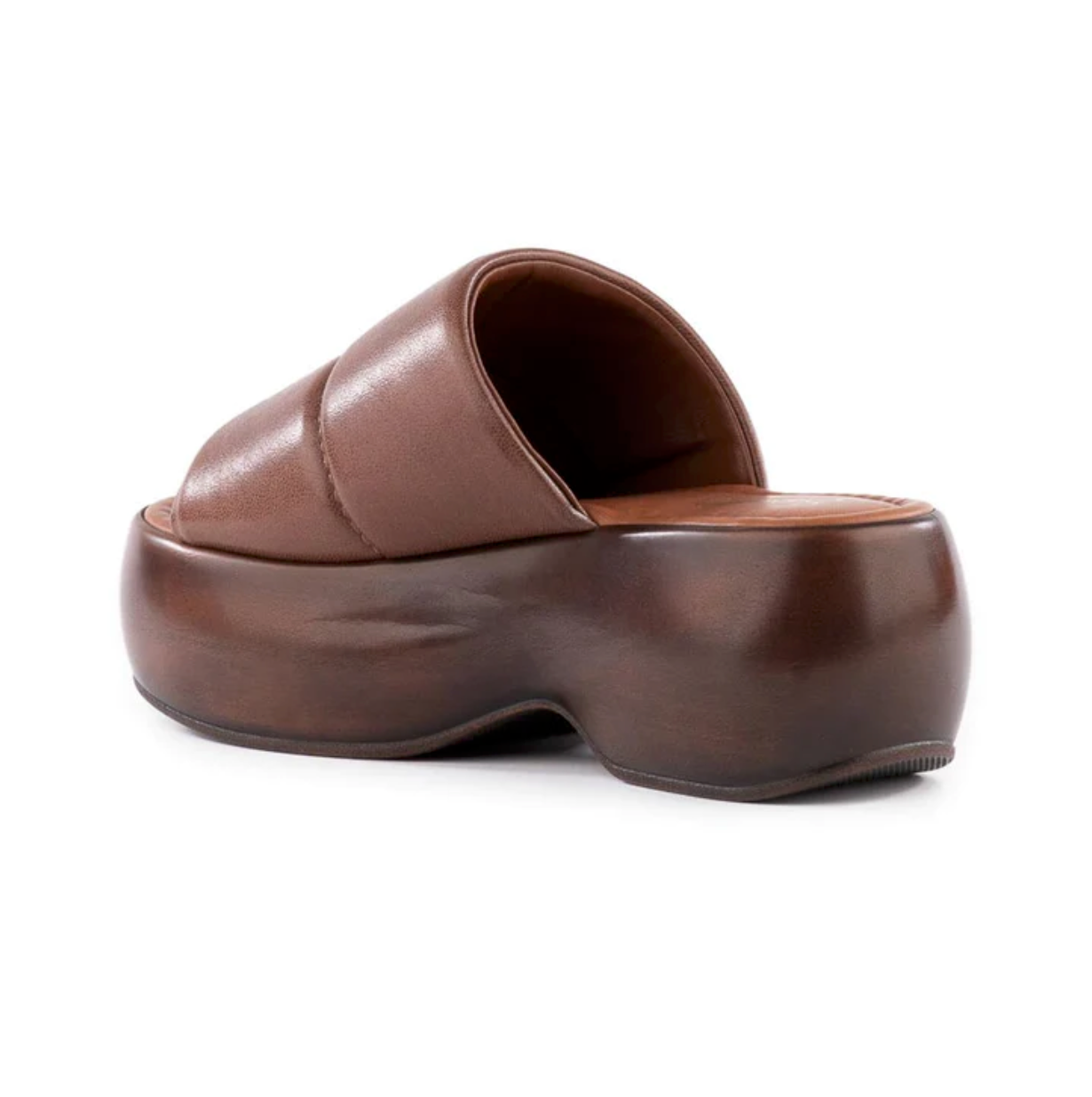 Seychelles "Sorry About It" Slip-On Platform Sandals - Brown - Jaunts Boutique 