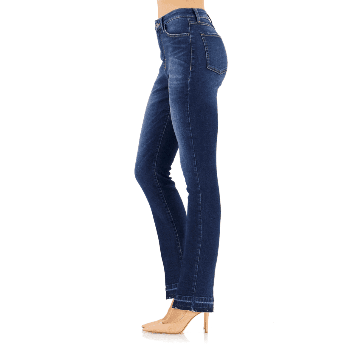 Morrison Denim's Friend Mid - Rise Straight Leg Jeans - Night Moves - Jaunts Boutique 