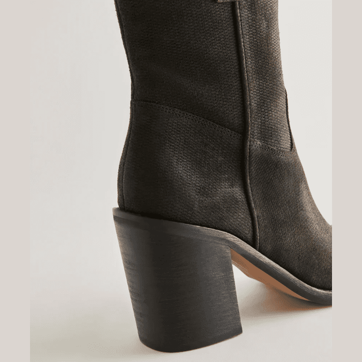 Dolce Vita Falon Boots - Espresso Distressed Leather