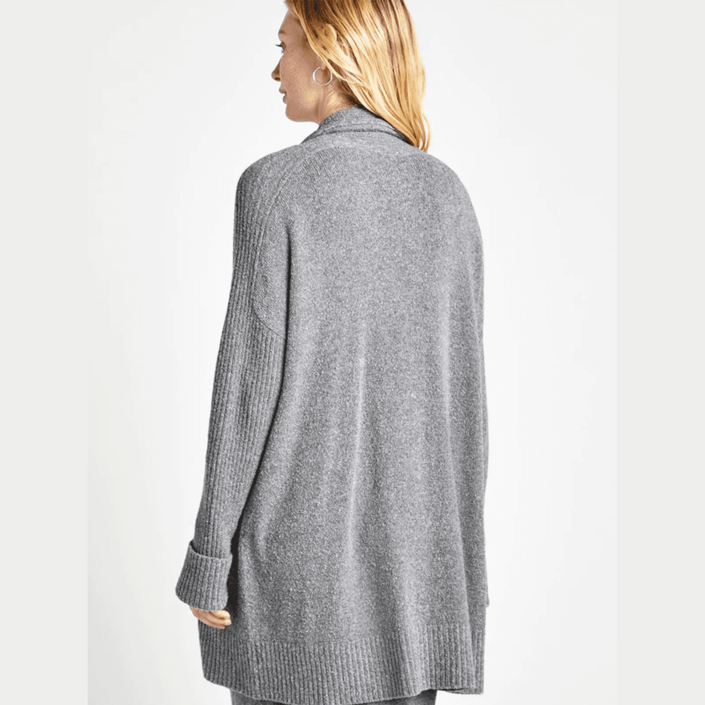 Splendid Ophelia Sweater Cardigan in Mid Heather Grey - Jaunts Boutique 