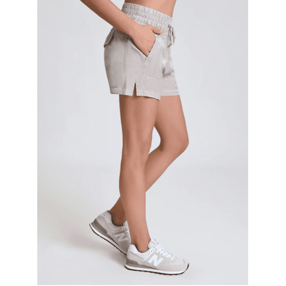 Blanc Noir Phoenix Tencel Shorts in Clay - Jaunts Boutique 