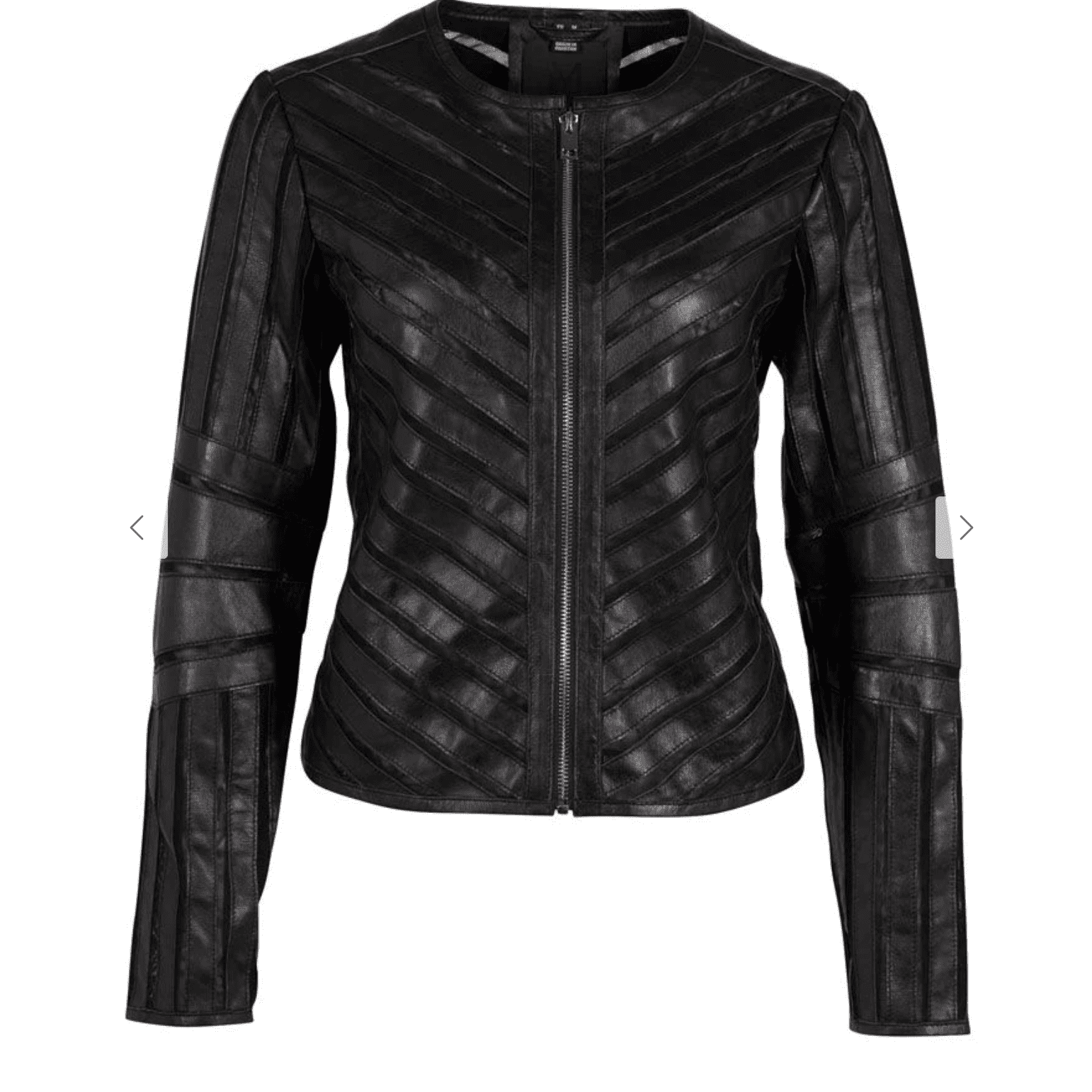 Mauritius Tila RF Leather Jacket in Black - Jaunts Boutique 