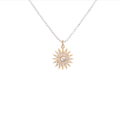 Verve Jewelry Solecito Star Sterling Silver Necklace