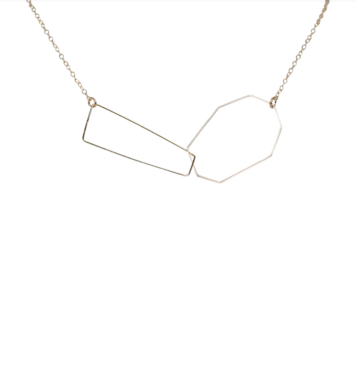 Verve Jewelry Geometry 18K Filled Necklace