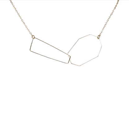 Verve Jewelry Geometry 18K Filled Necklace