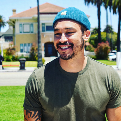 Homme Organic Cotton Short Sleeve Crew Neck Tee in White - Olive - Black