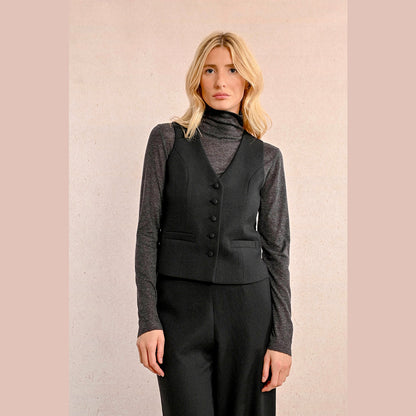 Veste sans manches Molly Bracken en noir