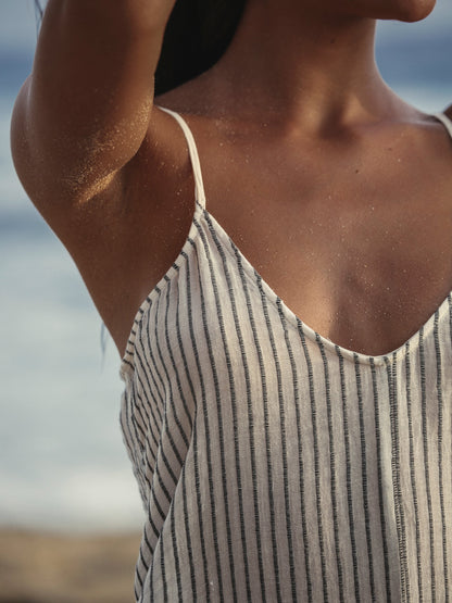 Yaz Dress - Black Stripes. Website exclusive · Ships direct!