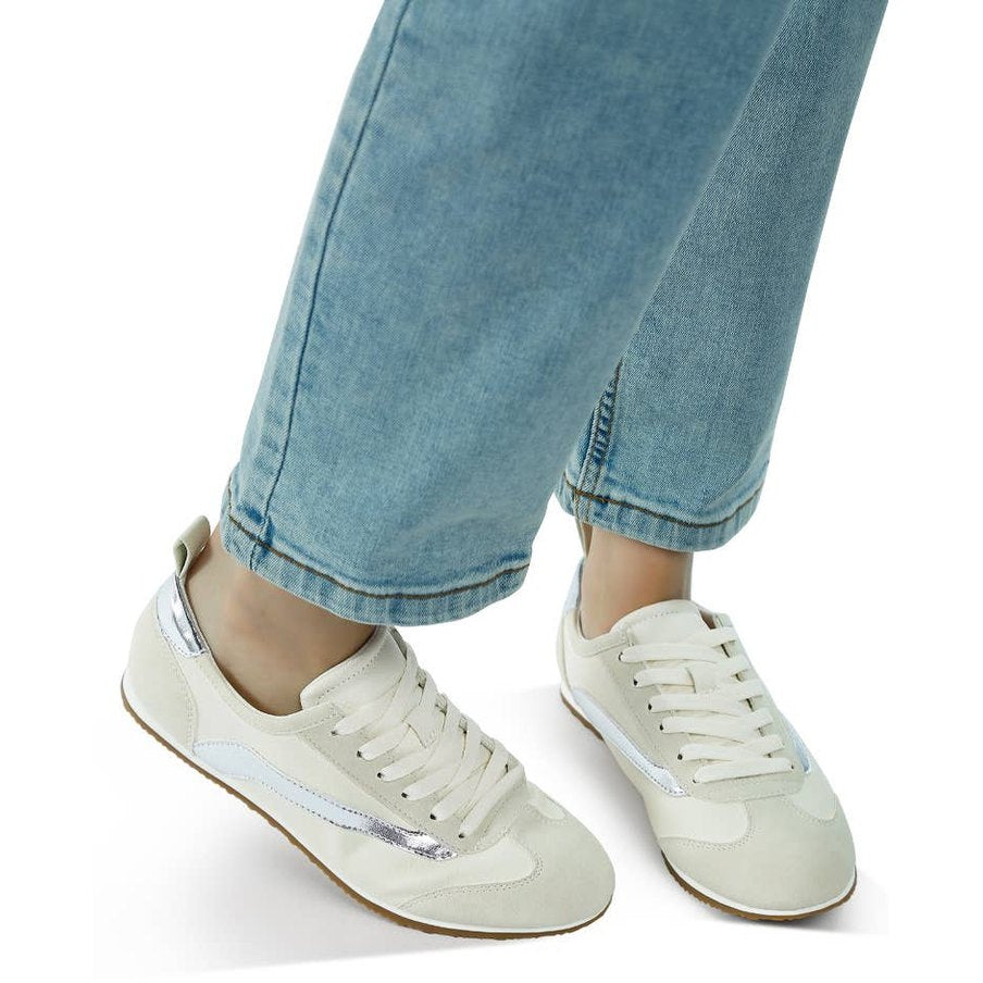 Moomba Lace Up Sneakers - White