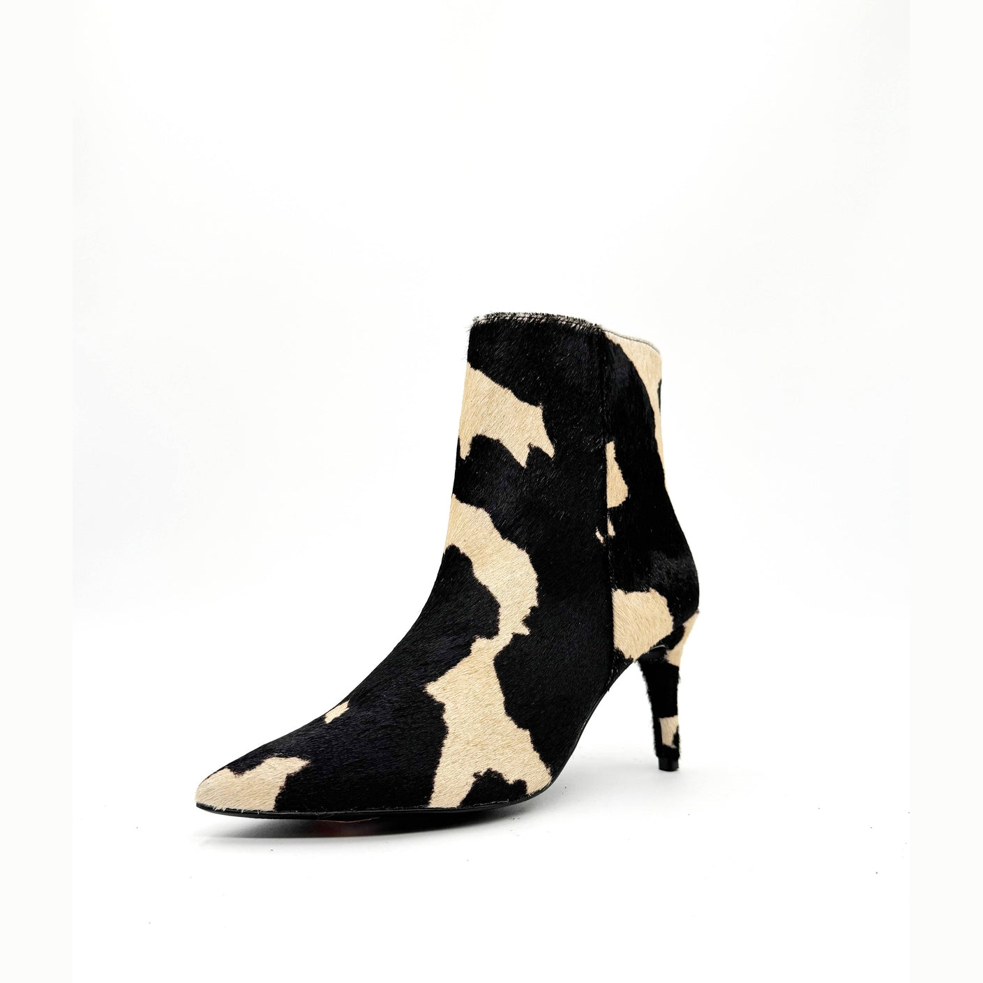 The Jennifer Statement Cow Print Boot – Luxe Collection - Jaunts Boutique 