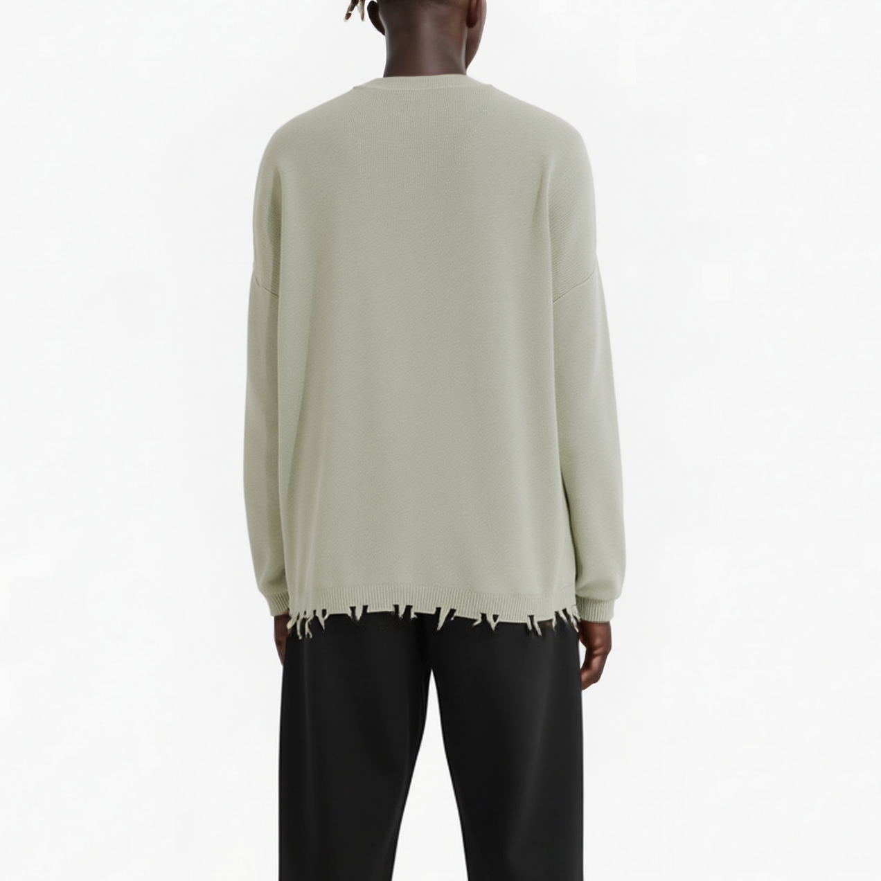 Homme Oversize Sweater in Green